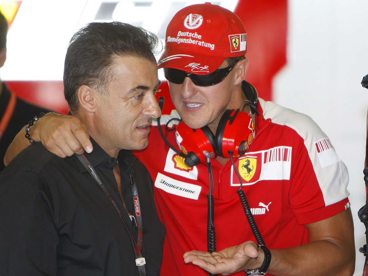 Jean Alesi vedľa Michaela Schumachera