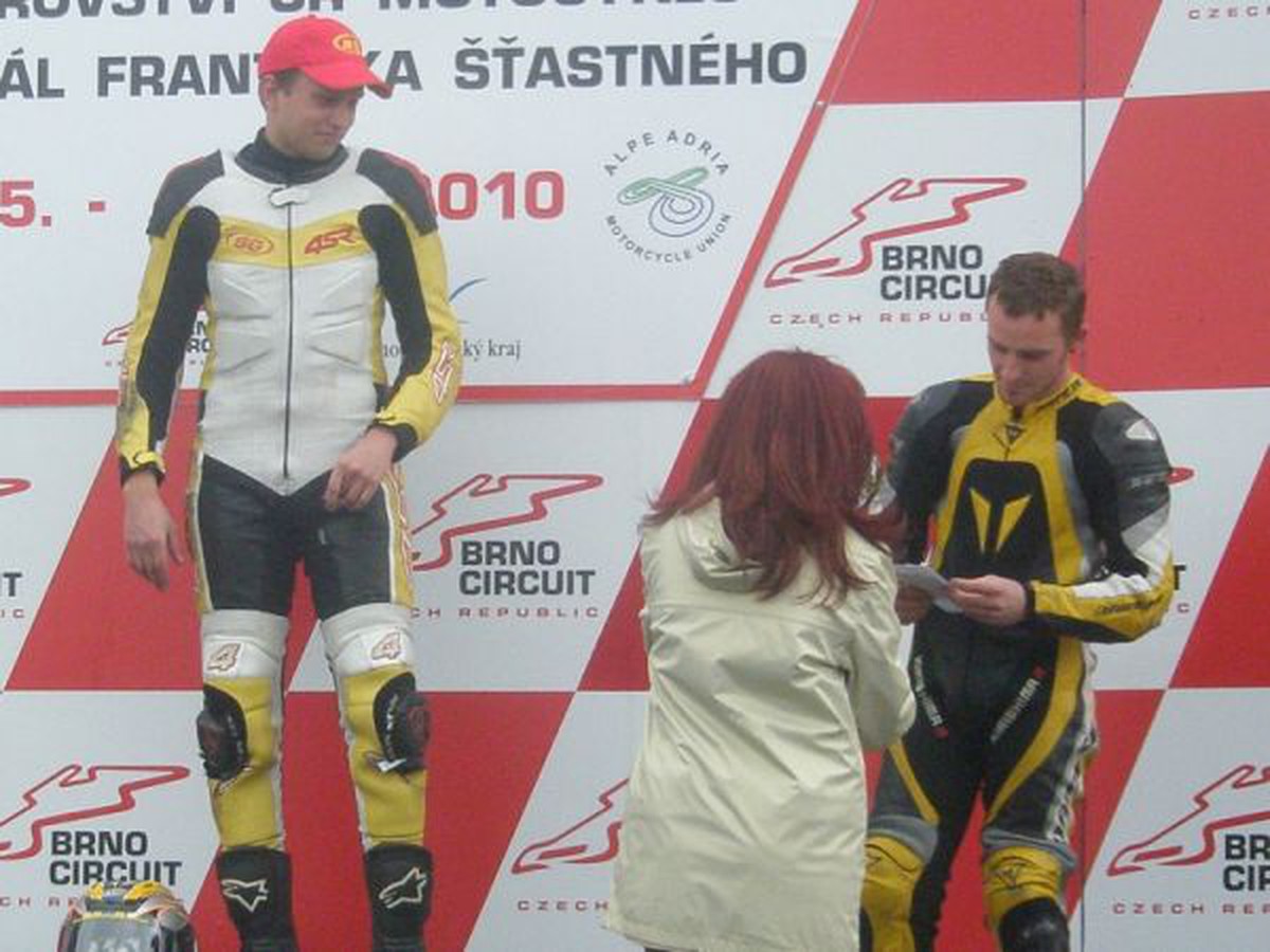 Michal Puškár, víťaz prestížneho závodu na brnenskom okruhu