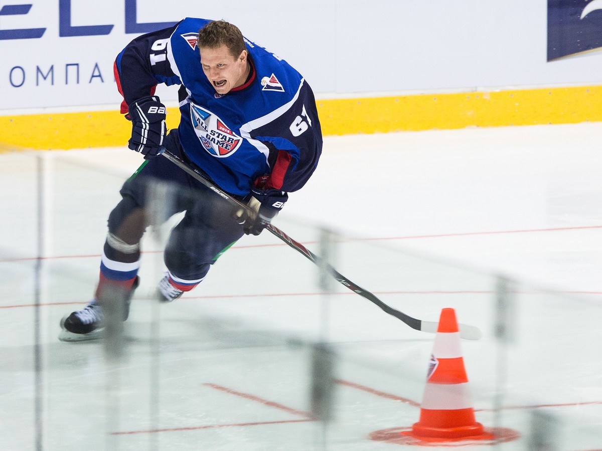 Milan Bartovič minulý rok na Zápase hviezd KHL