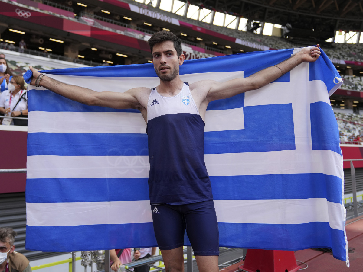 Grécky atlét Miltiades Tentoglu sa stal olympijským víťazom v skoku do diaľky