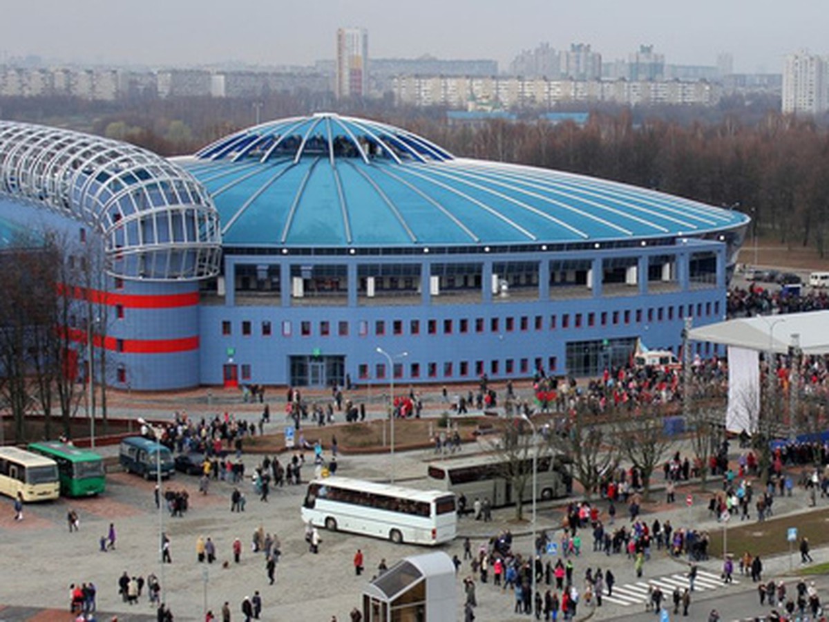 Čižovka arena v Minsku, dejisko zápasov Slovákov a MS