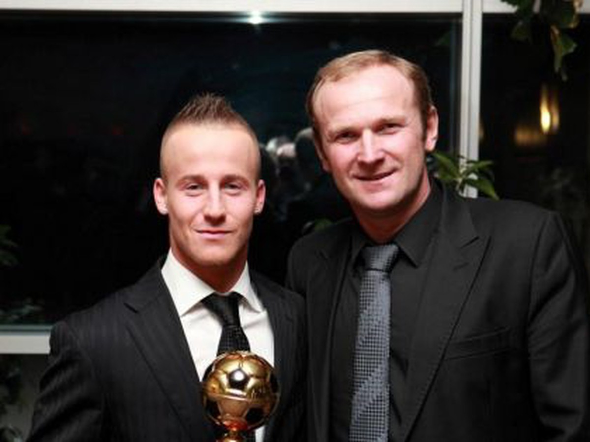 Miroslav Stoch a jeho agent Milan Lednický