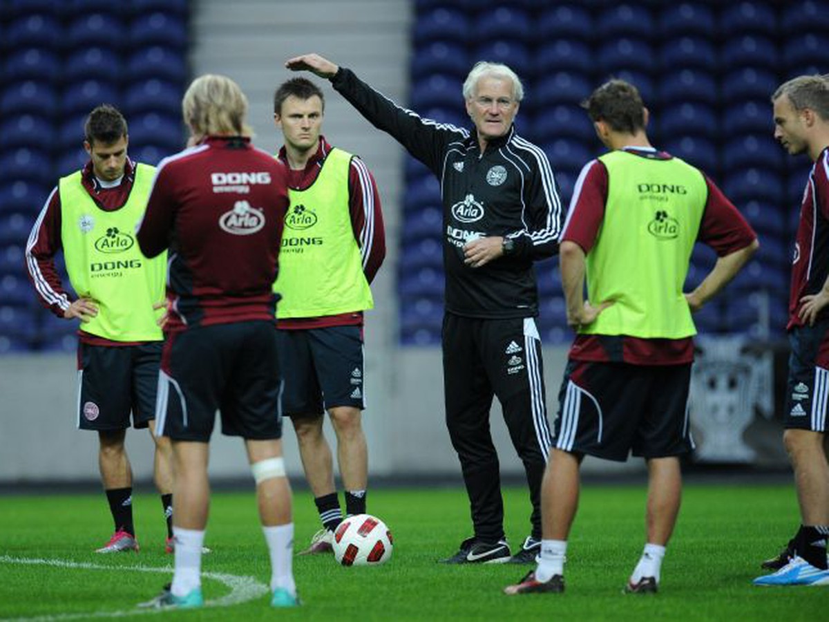 Morten Olsen so svojimi zverencami
