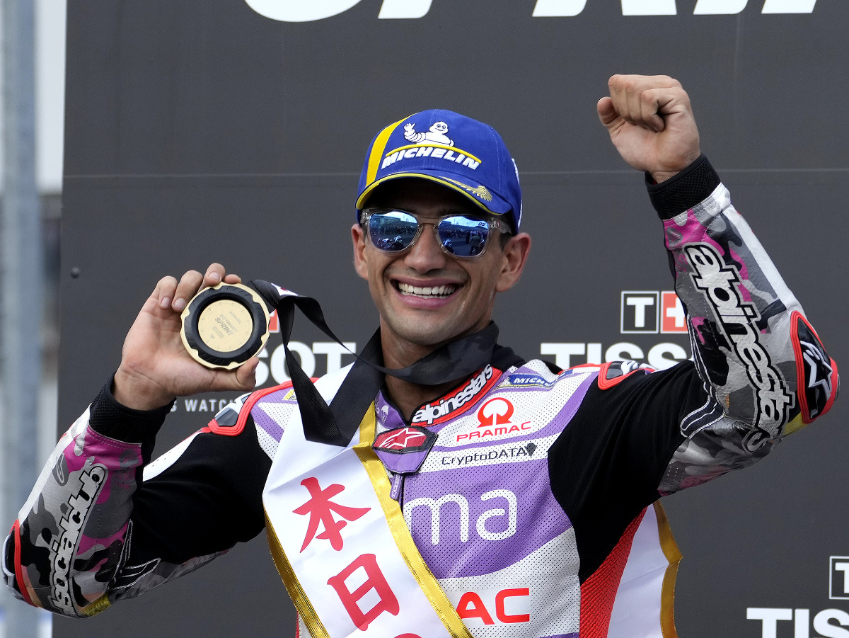 Španielsky motocyklový jazdec Jorge Martin sa stal víťazom nedeľnej Veľkej ceny Japonska v kategórii MotoGP 1.