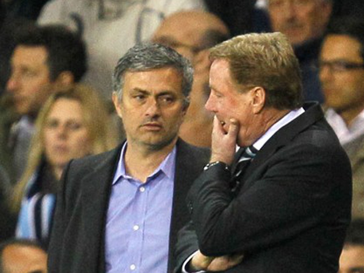 Jose Mourinho a Harry Redknapp