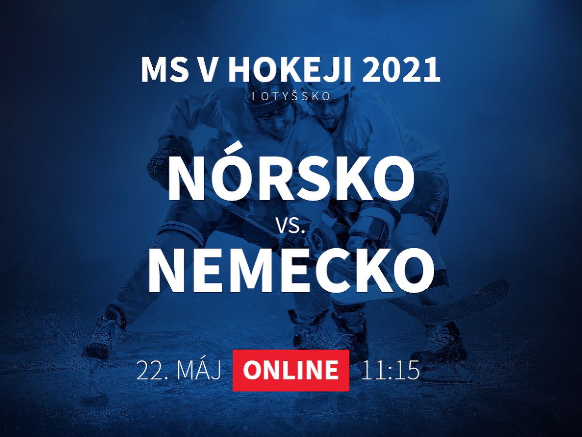 MS v hokeji 2021: Nórsko - Nemecko