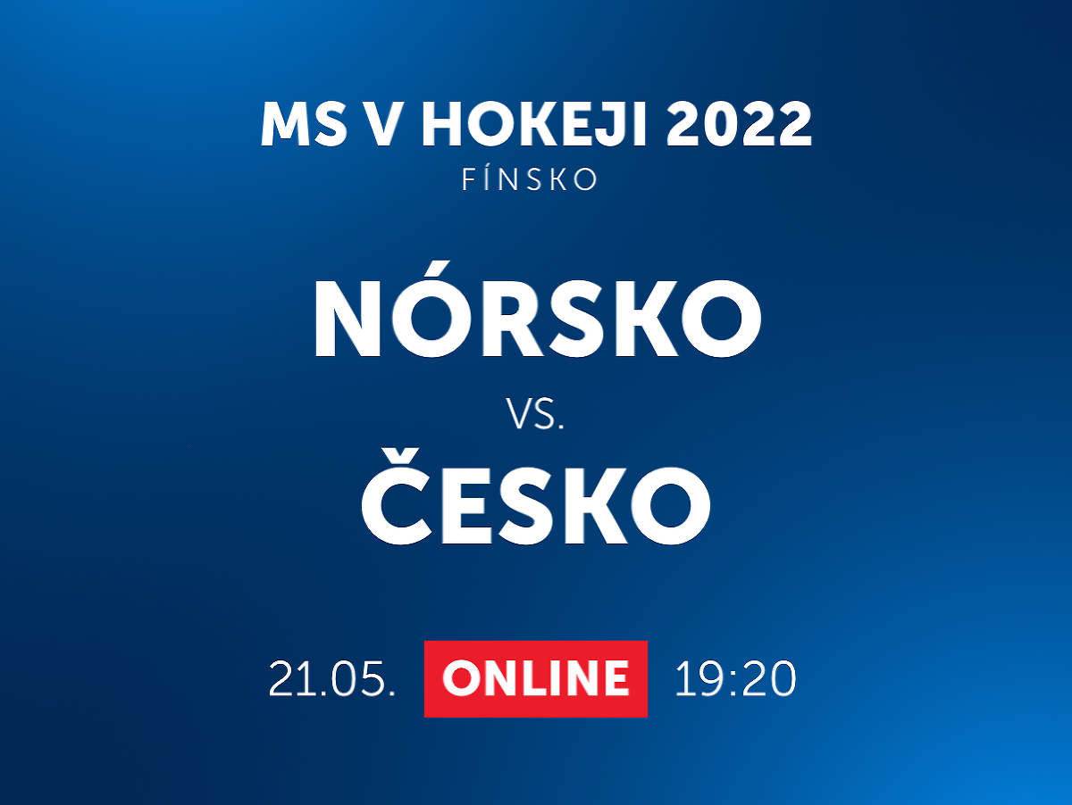 MS v hokeji 2022: Nórsko - Česko