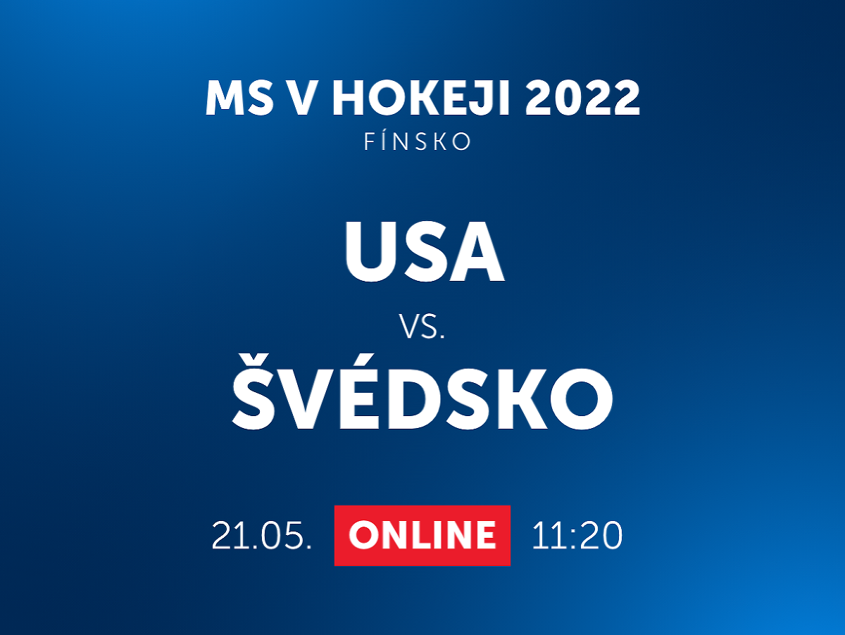 MS v hokeji 2022: USA - Švédsko