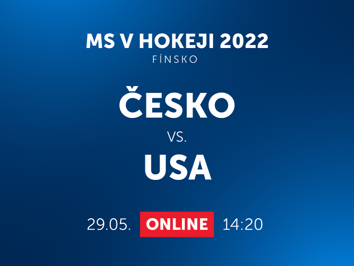MS v hokeji 2022: Česko - USA