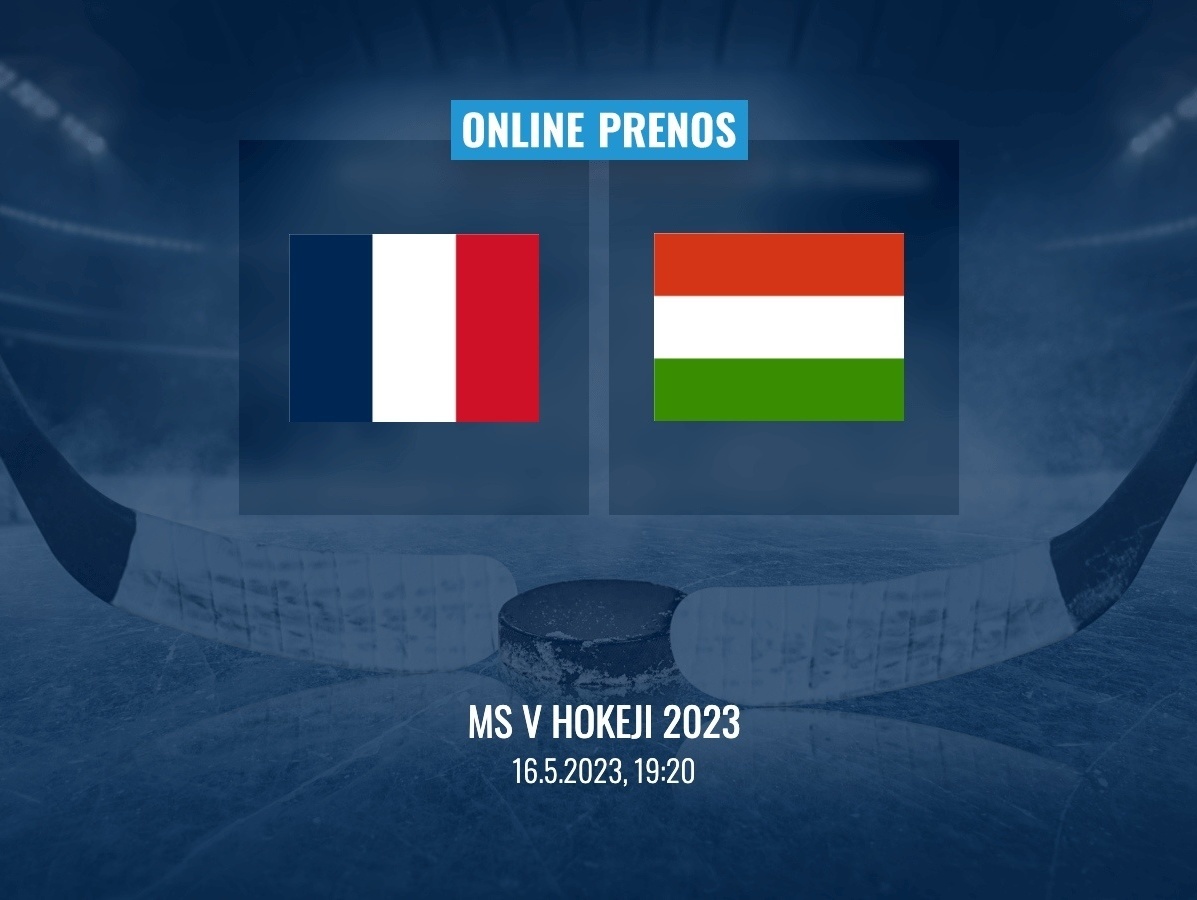 MS v hokeji 2023: Francúzsko - Maďarsko