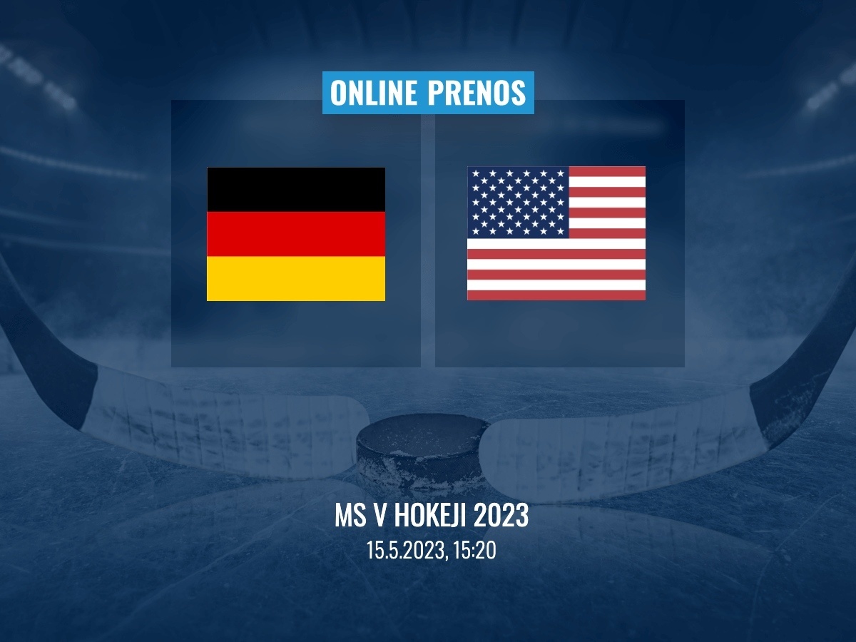 MS v hokeji 2023: Nemecko - USA
