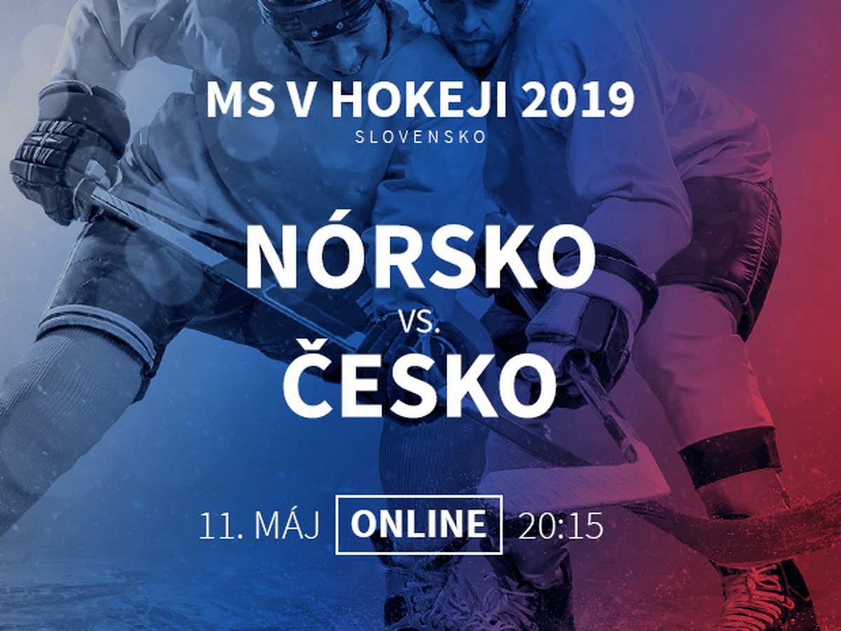 MS v hokeji: Nórsko - Česko