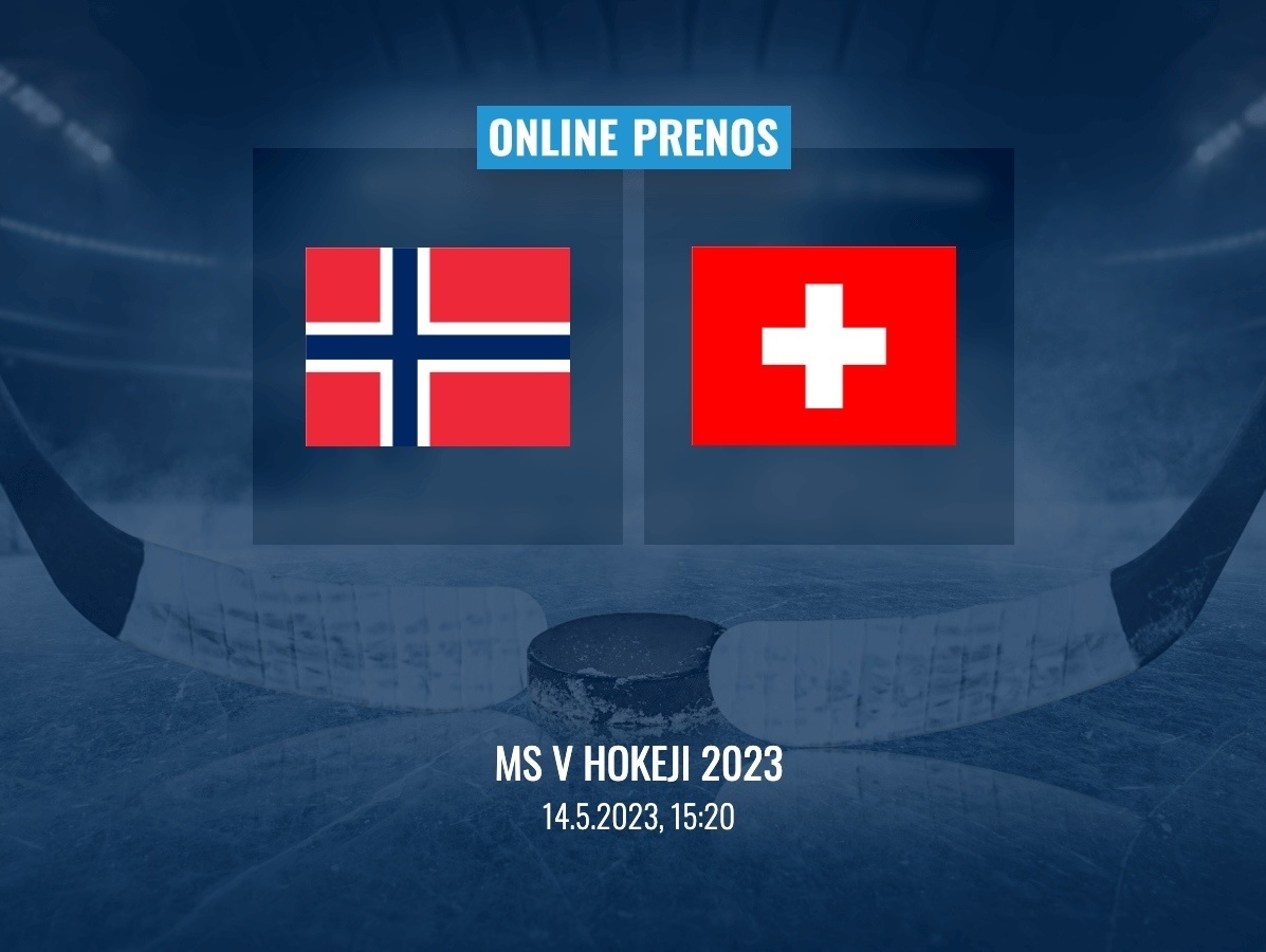 MS v hokeji 2023: Nórsko - Švajčiarsko