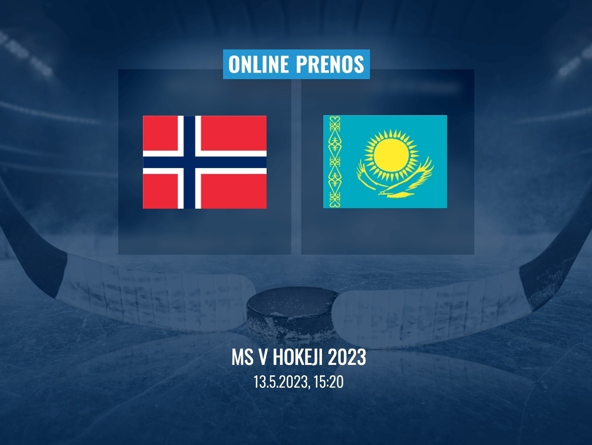 MS v hokeji 2023: Nórsko - Kazachstan