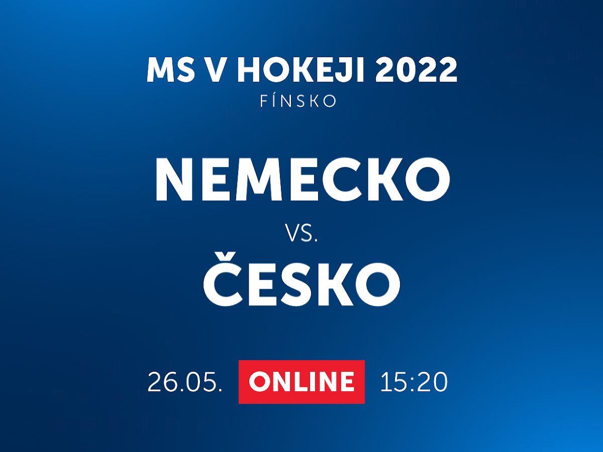 MS v hokeji 2022: Nemecko - Česko