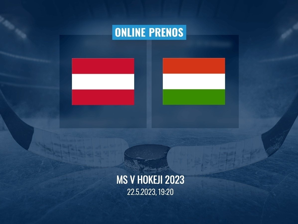MS v hokeji 2023: Rakúsko - Maďarsko