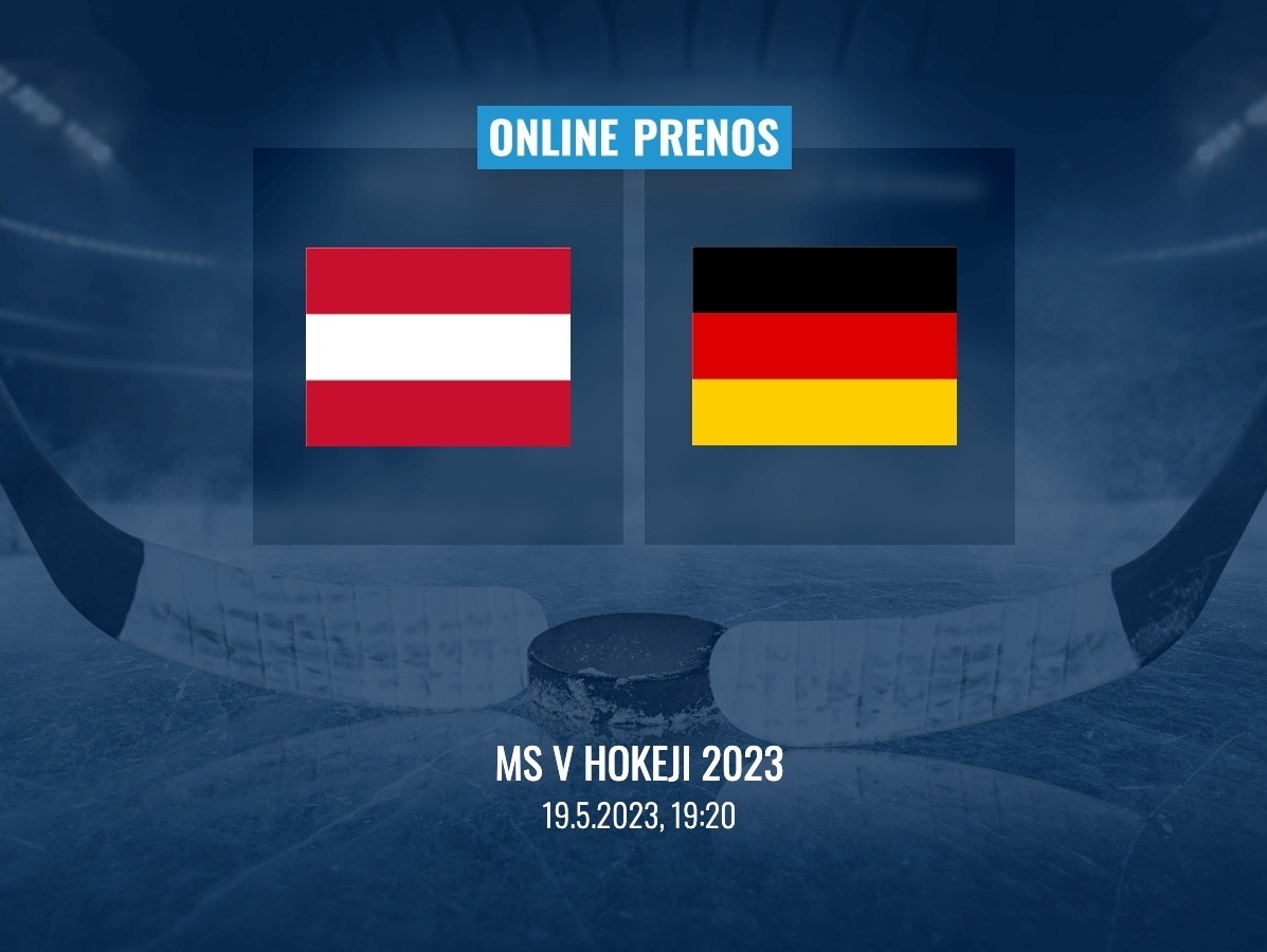 MS v hokeji 2023: Rakúsko - Nemecko