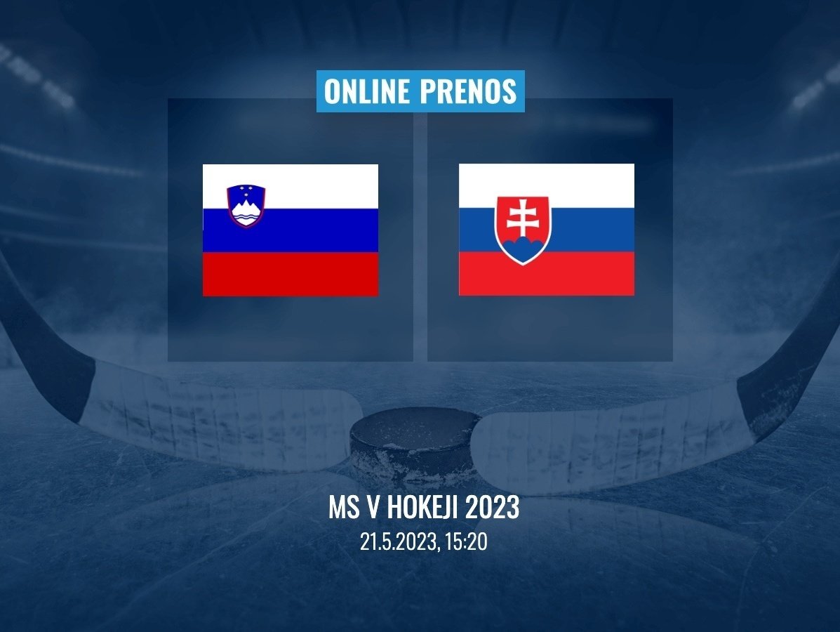 MS v hokeji 2023: Slovinsko - Slovensko