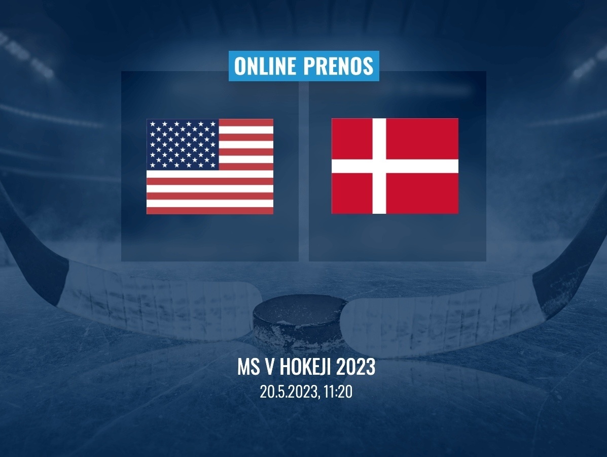MS v hokeji 2023: USA - Dánsko