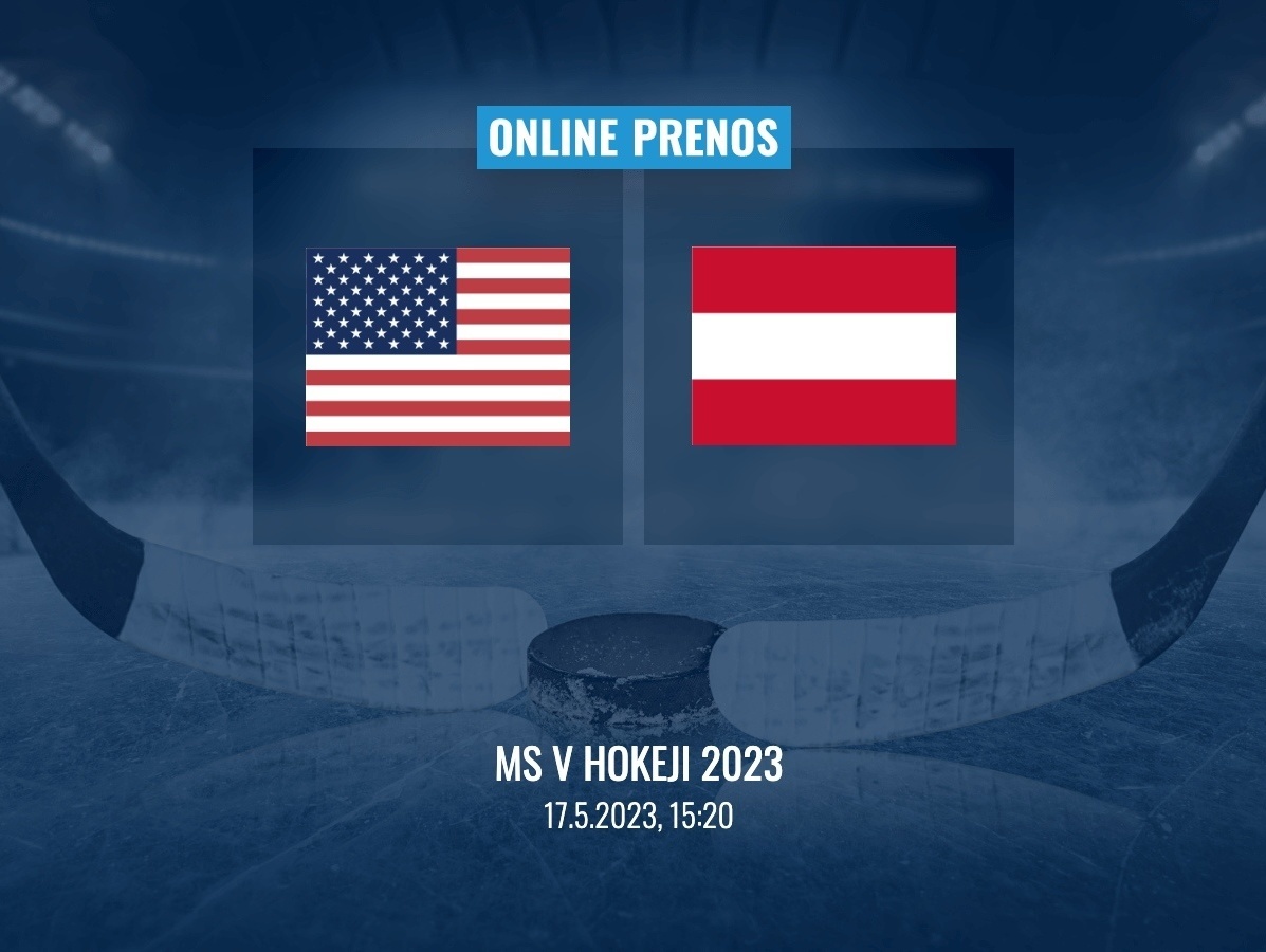 MS v hokeji 2023: USA - Rakúsko