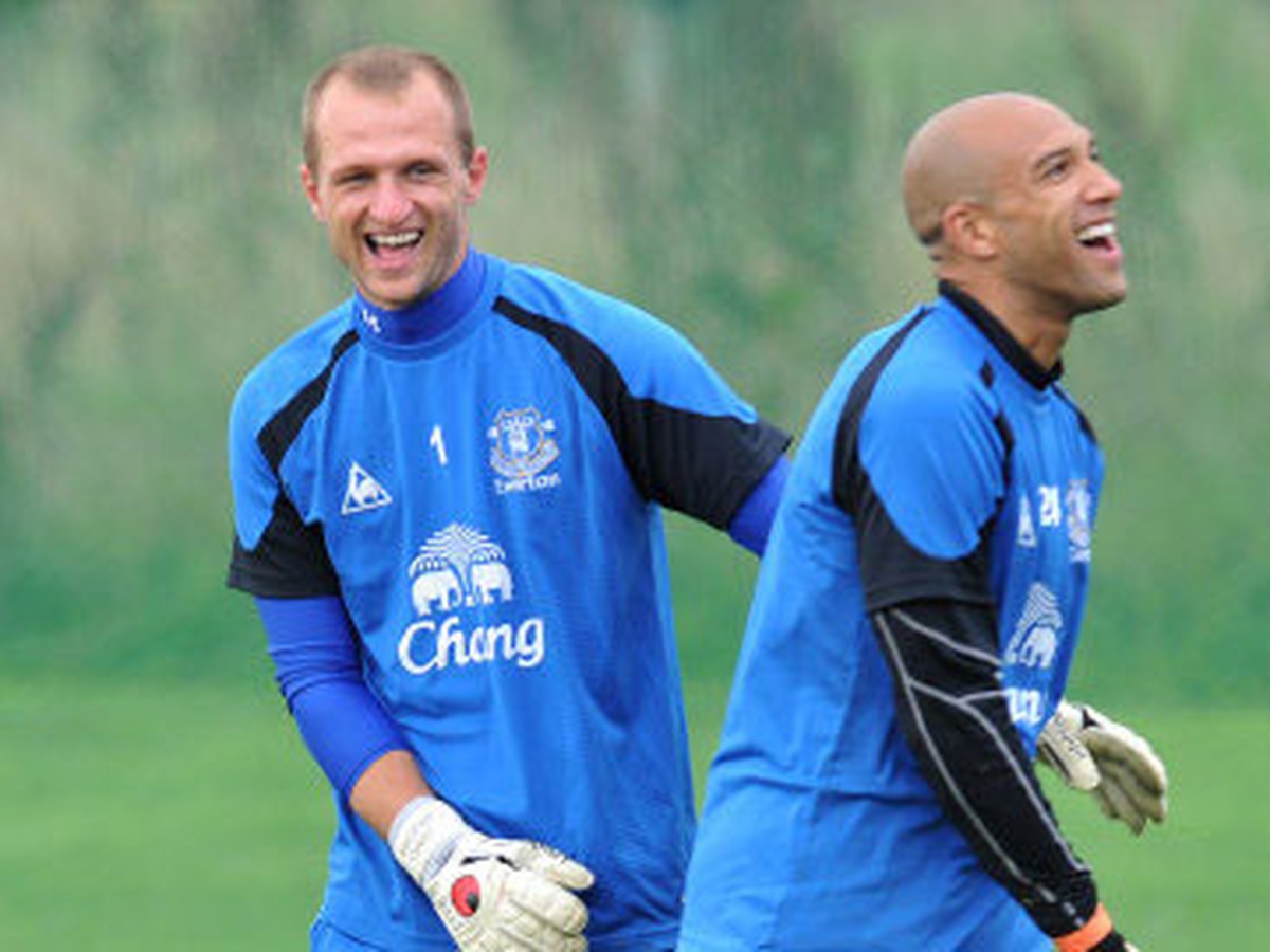 Ján Mucha a Tim Howard