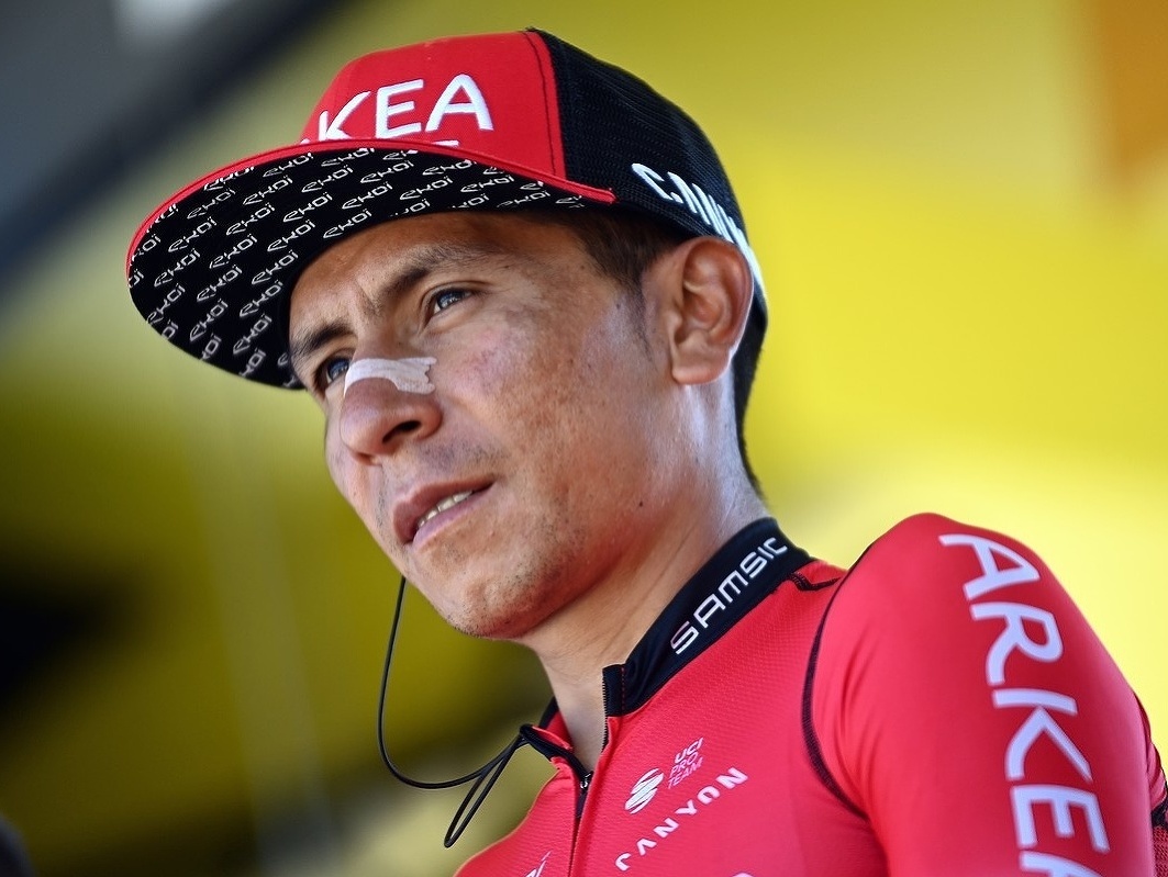 Kolumbijský cyklista Nairo Quintana, ktorý bol nedávno obvinený z užitia tramadolu