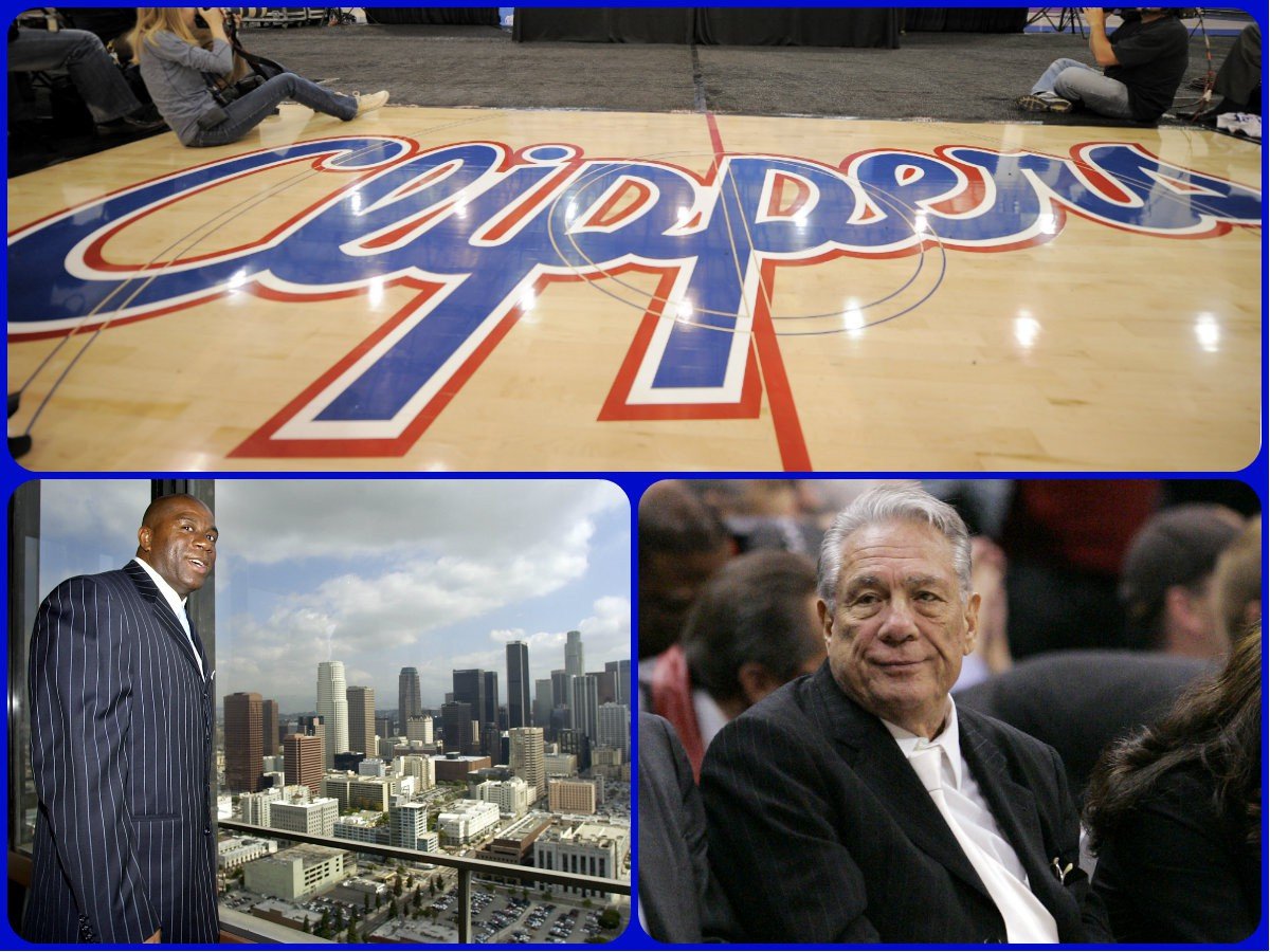 Donaldom Sterlingom, majiteľom Los Angeles Clippers, urážaný Magic Johnson možno prevezme klub.