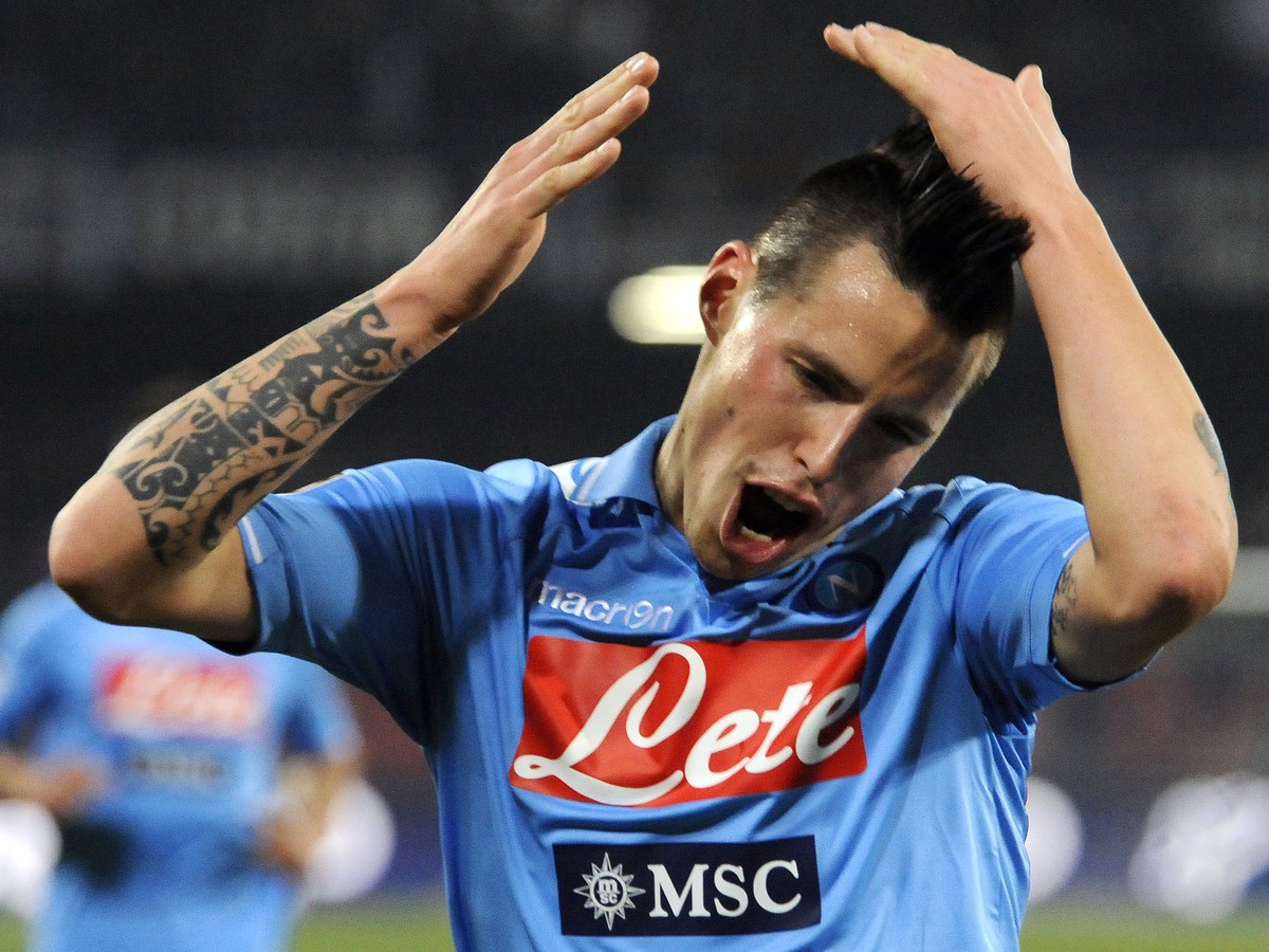 Marek Hamšík po góle do siete Janova