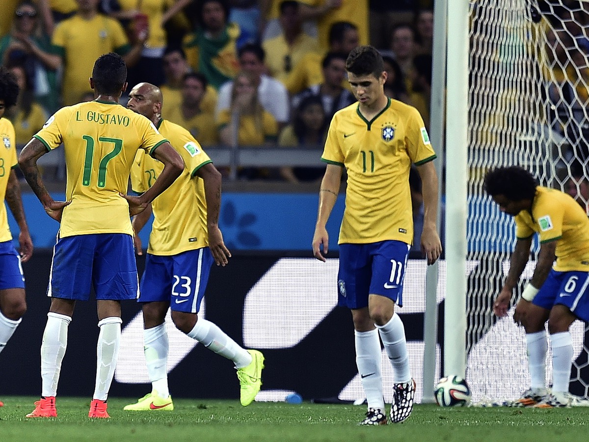 Zdrvení hráči Brazílie