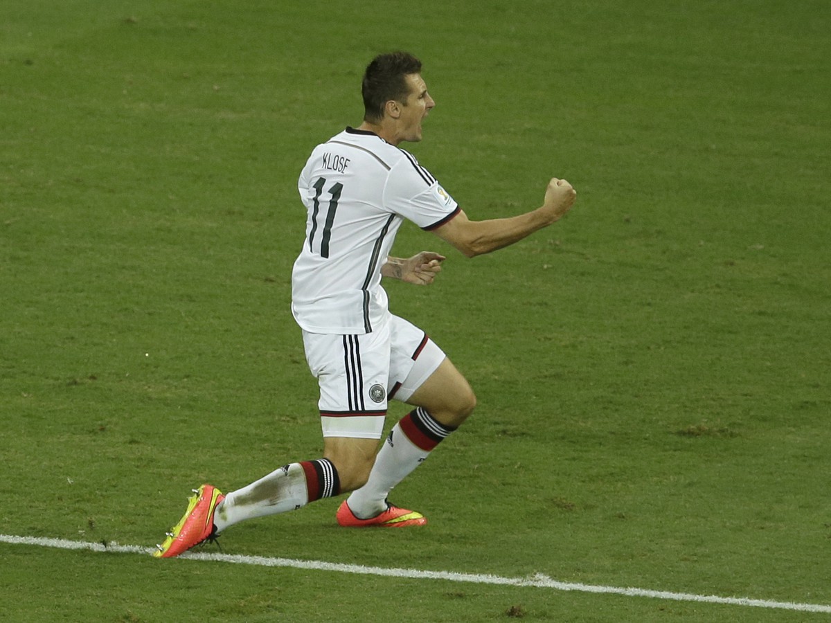 Miroslav Klose vyrovnal Ronaldov rekord v počte gólov