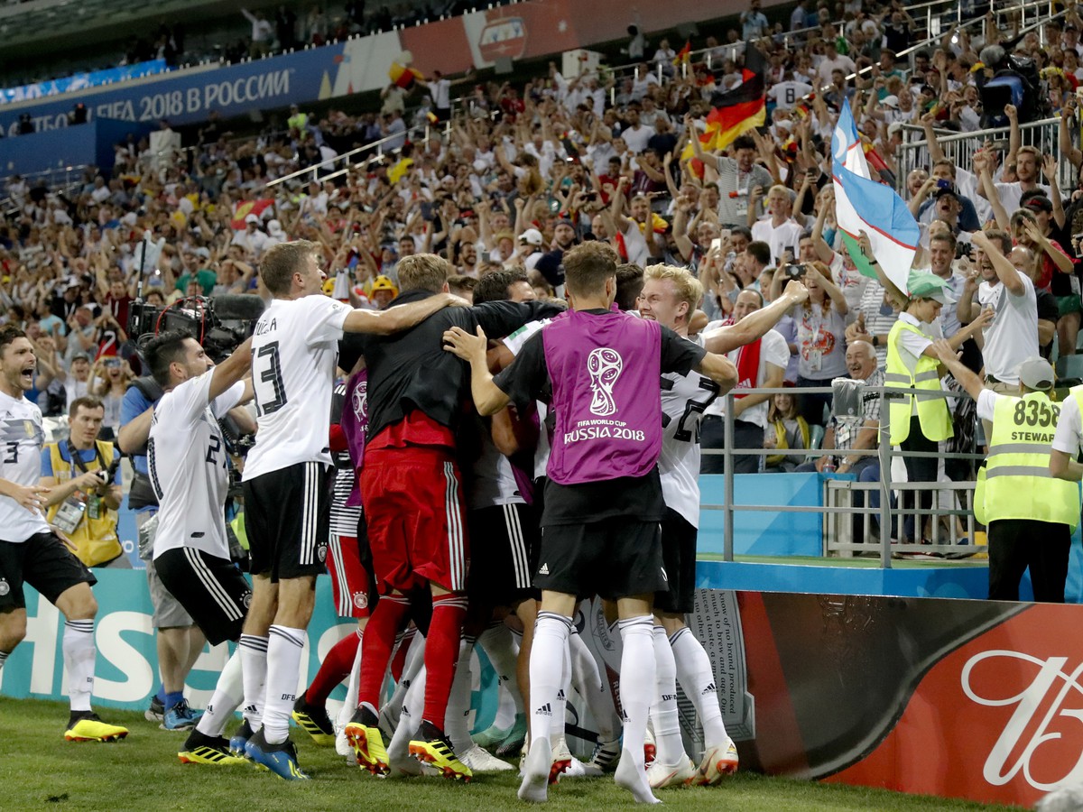 Nemecké šťastie a oslavy po víťaznom góle Kroosa