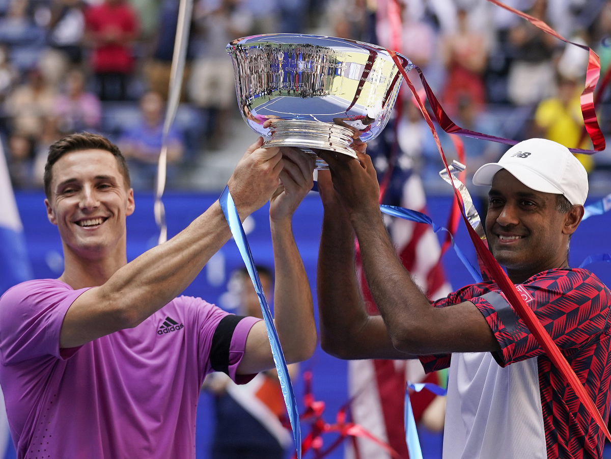 Rajeev Ram a Joe Salisbury obhájili deblový triumf na US Open