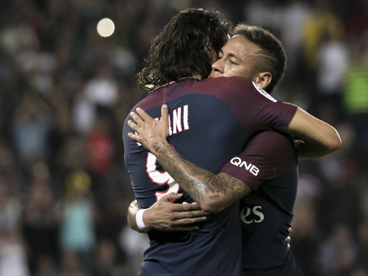 Neymar a Cavani