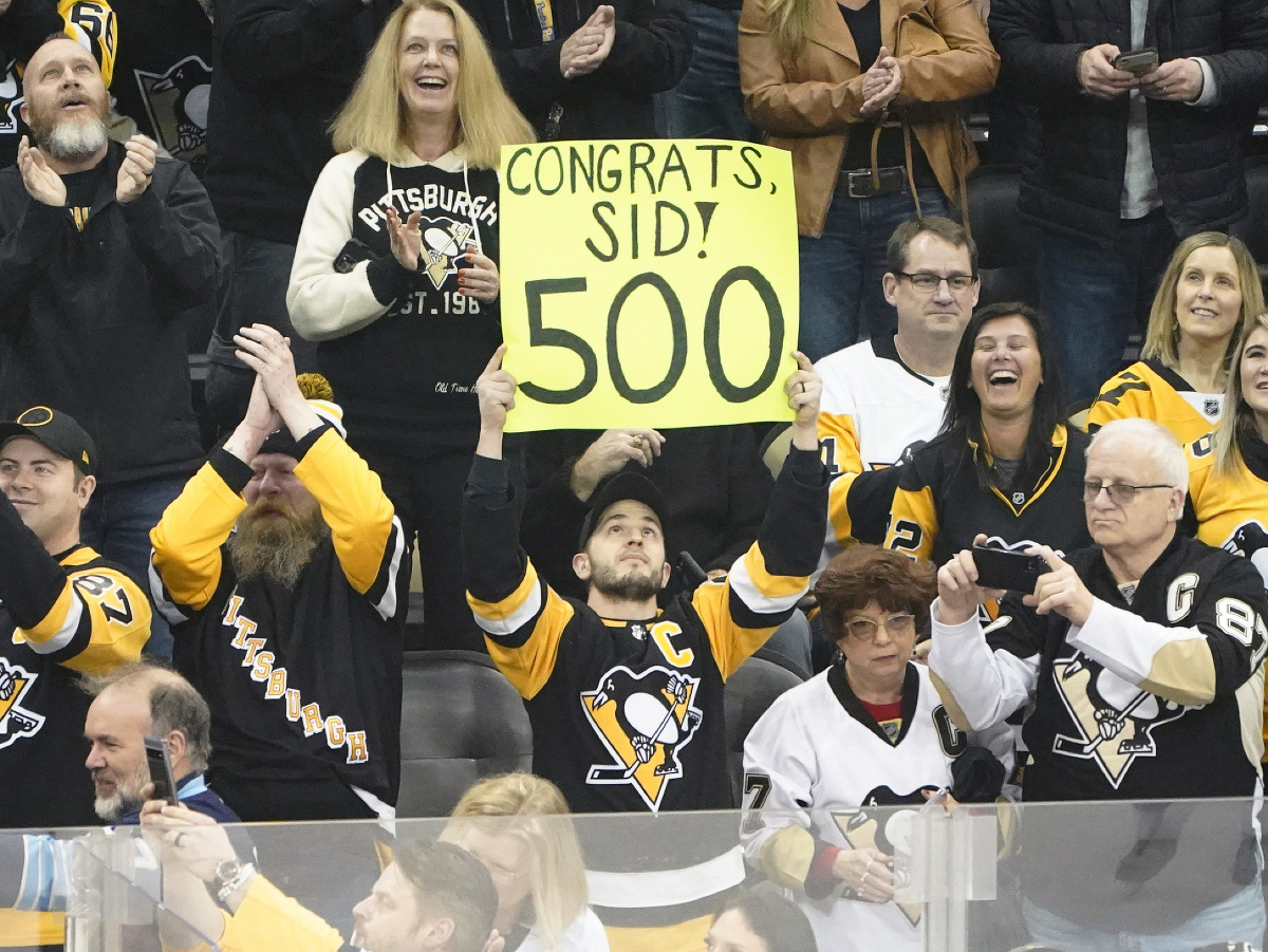Sidney Crosby vsietil jubilejný 500. gól v drese Pittsburghu Penguins