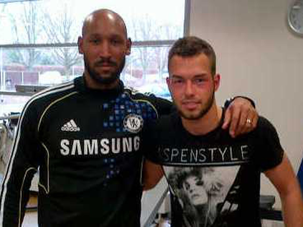 Nicolas Anelka a Milan Lalkovič