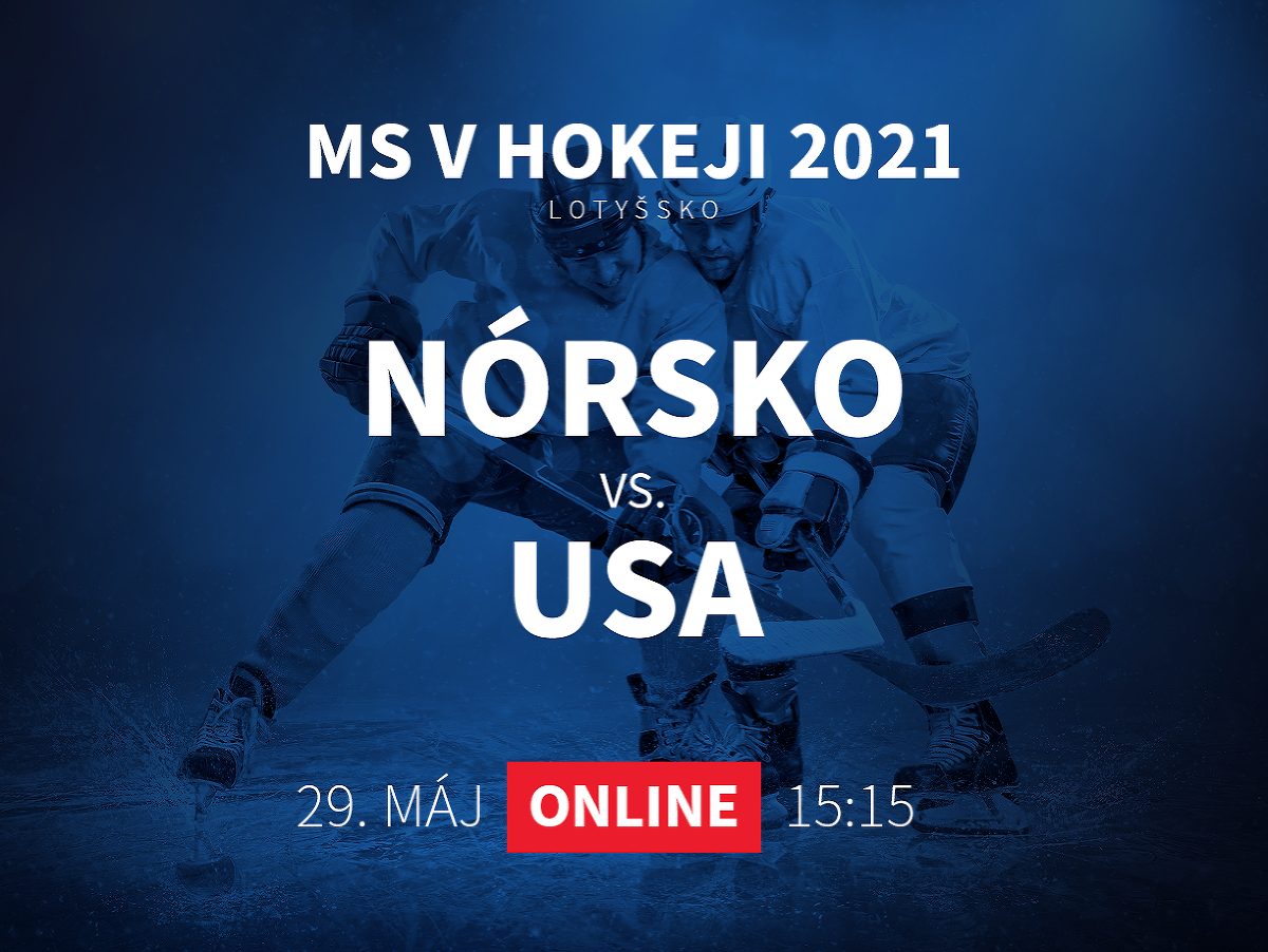 MS v hokeji 2021: Nórsko - USA