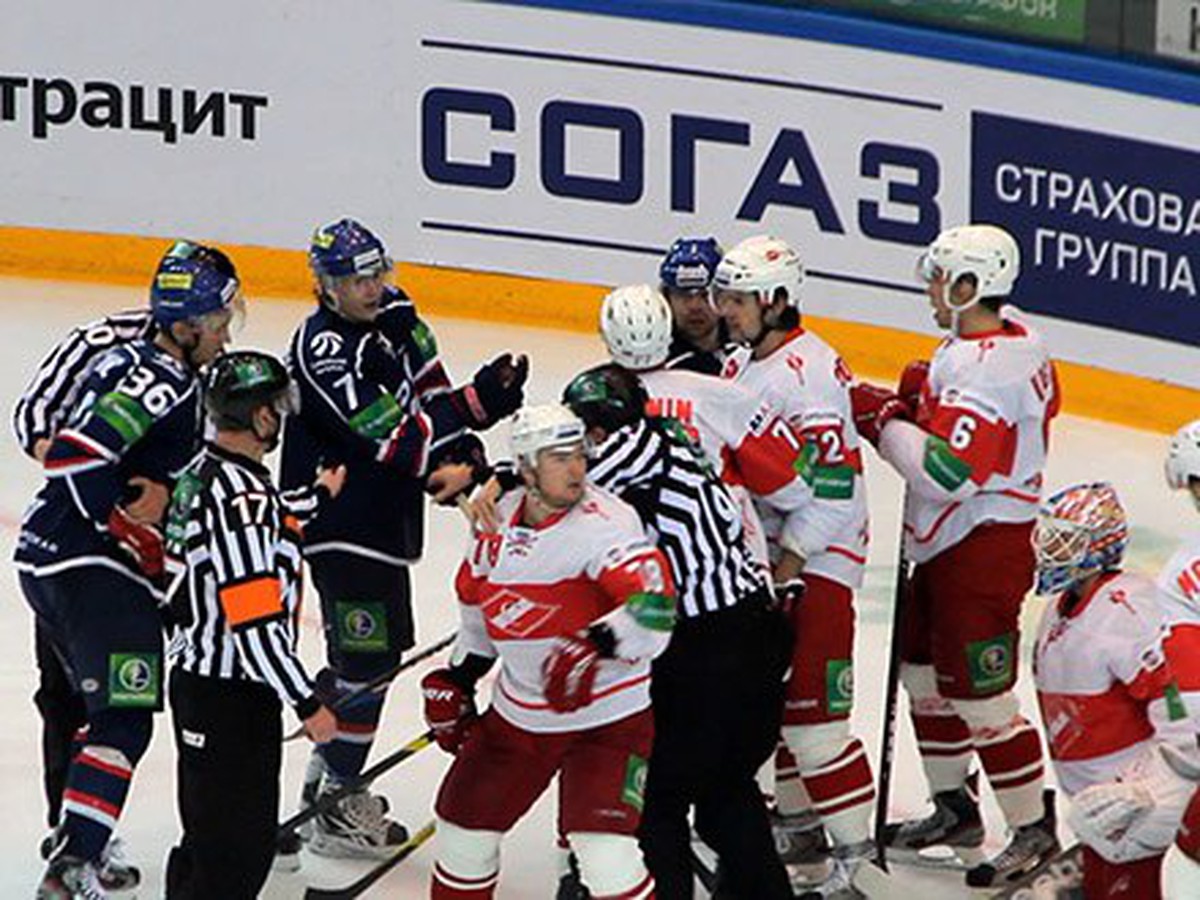 Momentka zo súboja Novosibirsku so Spartakom Moskva