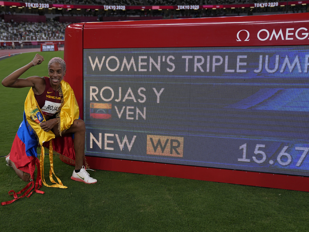 Yulimar Rojasová v Tokiu po 26 rokoch prekonala svetový rekord
