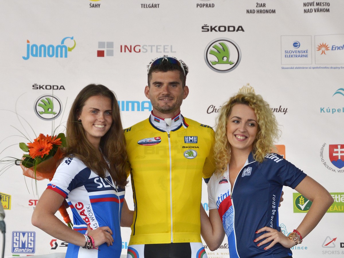 Líder bodovacej súťaže a víťaz 2. etapy: Telgárt - Poprad 158,6 km Maxim Averin