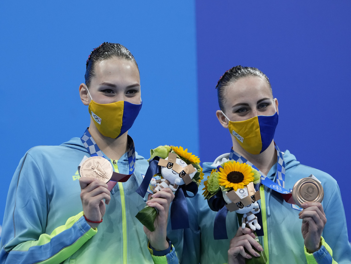 Ukrajinky Marta Fiedinová a Anastasiaj Savčuková získali bronz