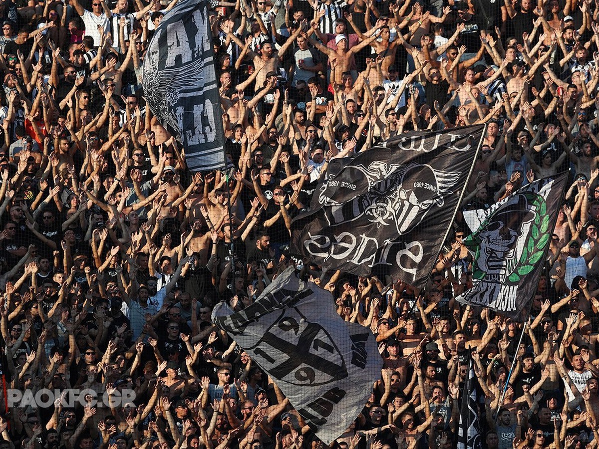 Fanúšikovia PAOK Solún (Ilustračné foto) 