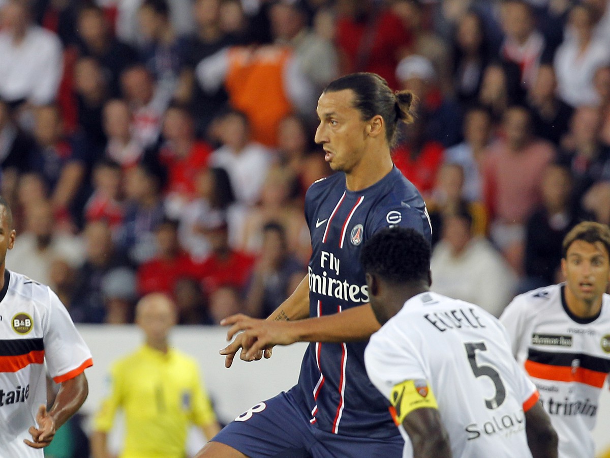 Zlatan Ibrahimovič sa v PSG uviedol dvomi gólmi