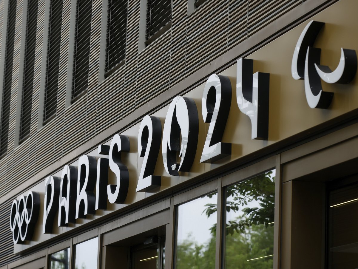 Na snímke sídlo organizátorov budúcoročných olympijských hier v Paríži 20. júna 2023 na parížskom predmestí St. Denis