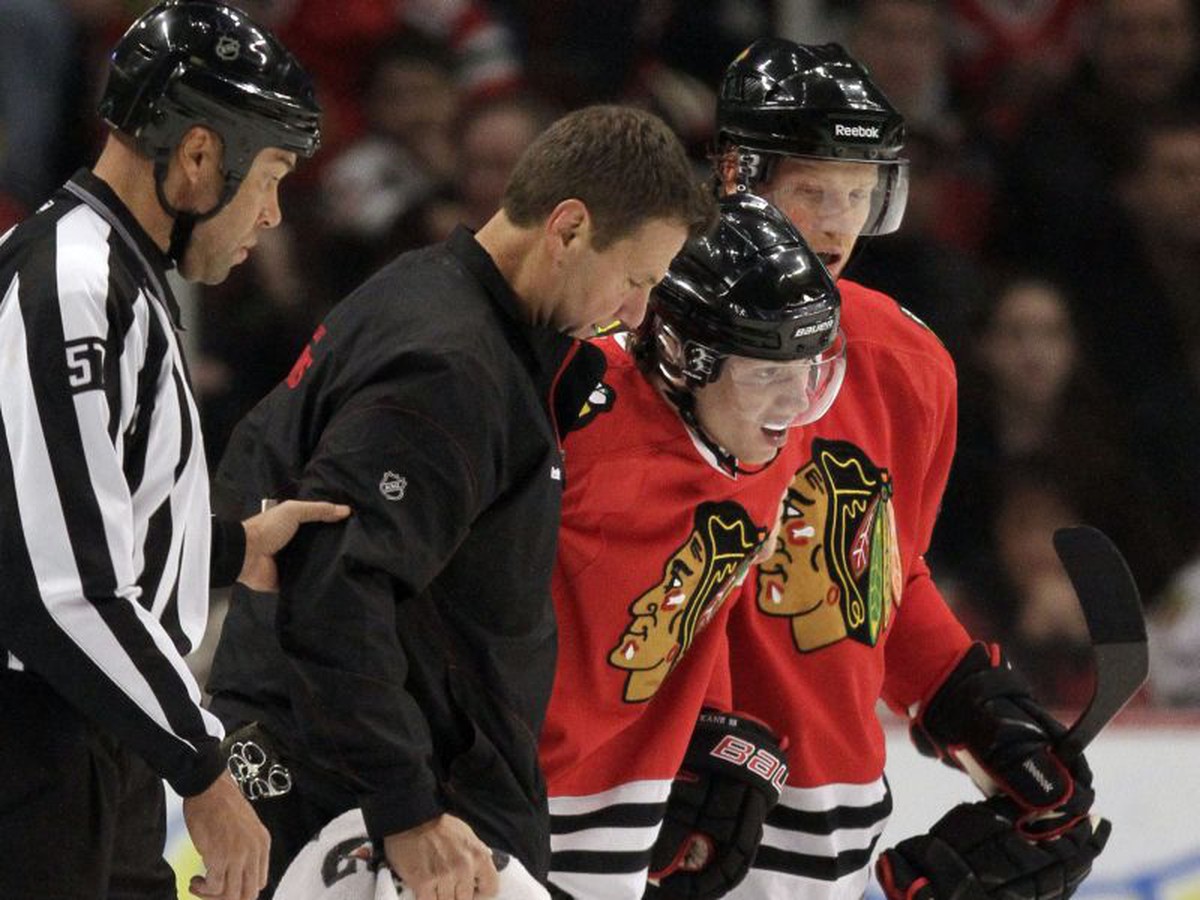 Zranený Patrick Kane