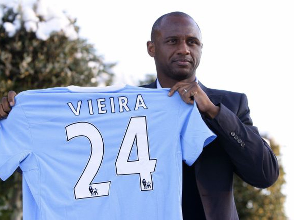 Patrick Vieira s novým dresom