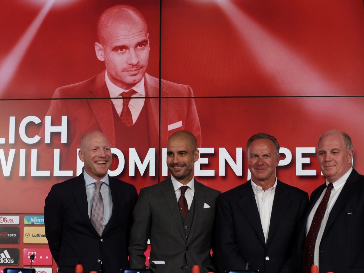 Pep Guardiola sa oficiálne predstavil na tlačovke v Mníchove