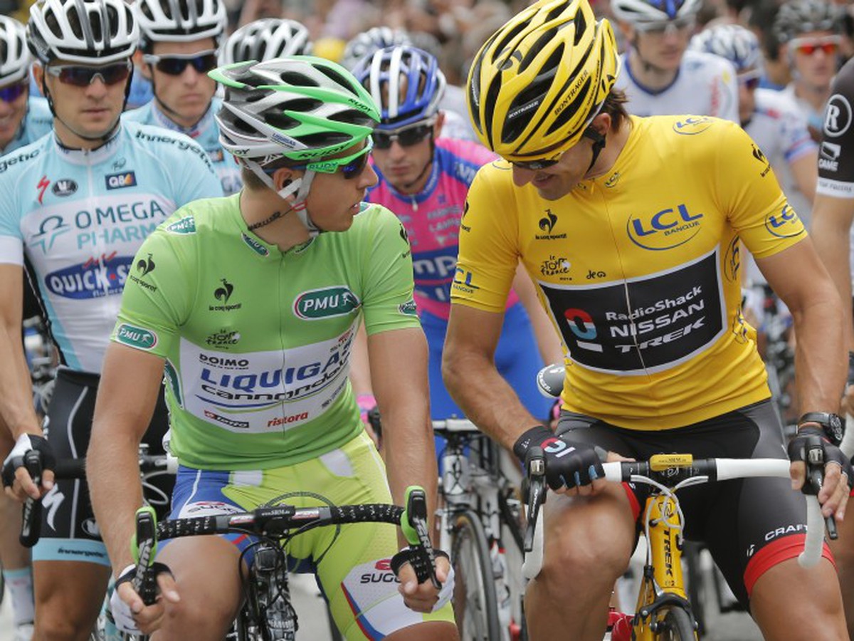 Peter Sagan a Fabian Cancellara