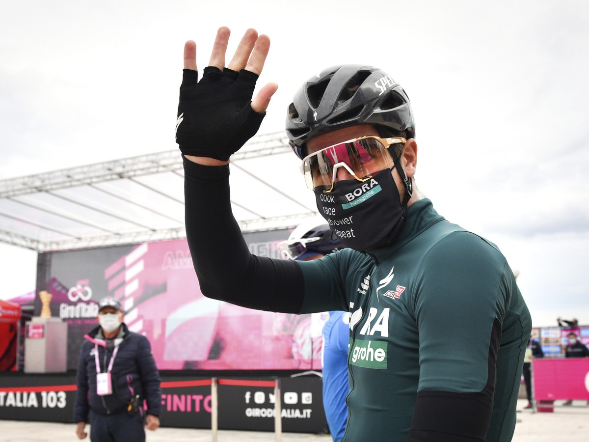 Peter Sagan na trati Giro d'Italia