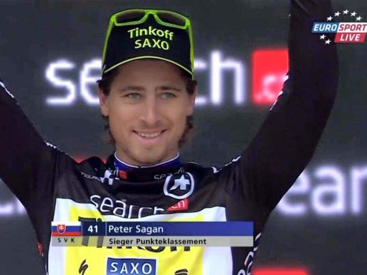 Peter Sagan sa na Okolo Švajčiarska stal víťazom bodovacej súťaže