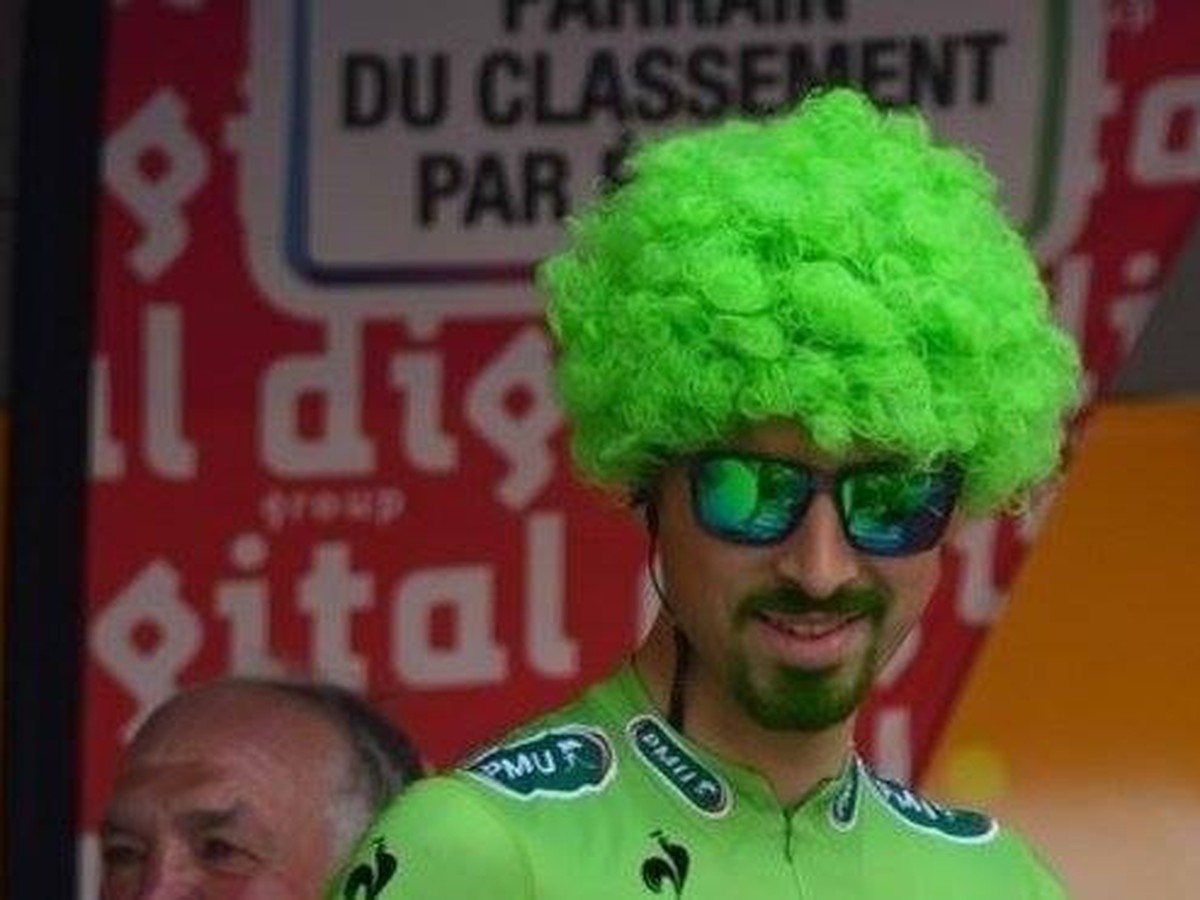 Peter Sagan na fotografii z minuloročnej Tour de France